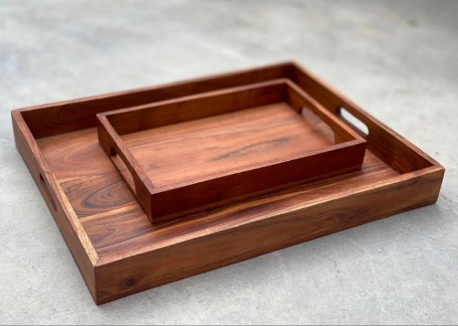 Small Tori Wooden Tray