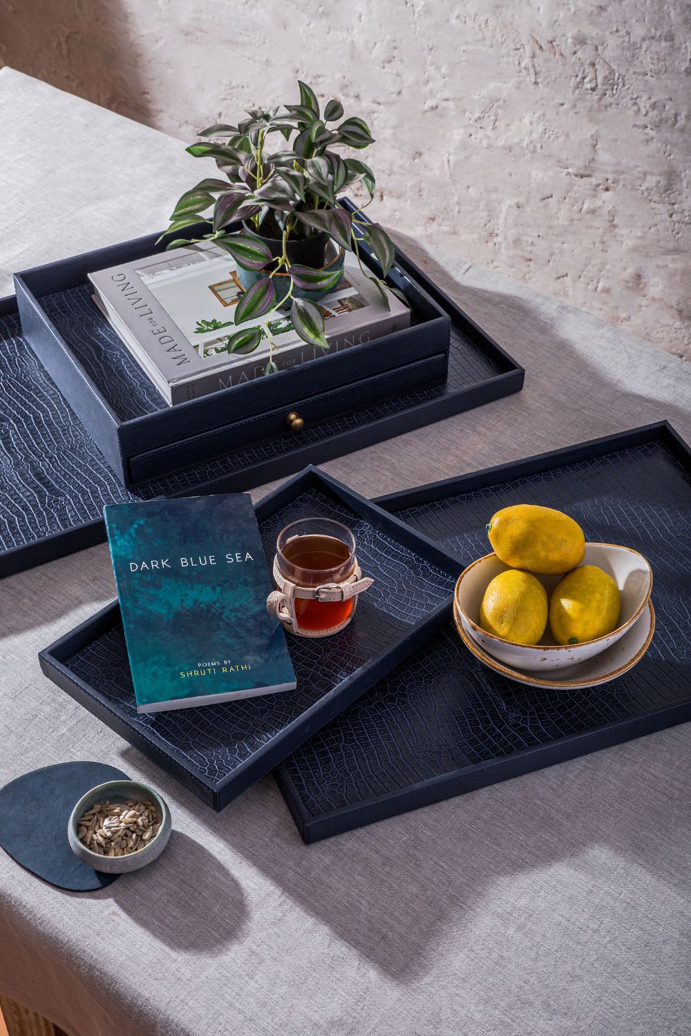 Navy Tray Set