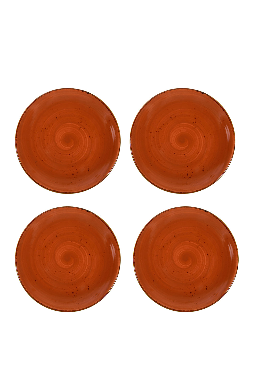 Caz Terracotta Appetiser Plate- Set of 4