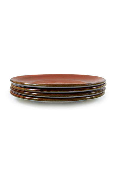 Caz Terracotta Appetiser Plate- Set of 4