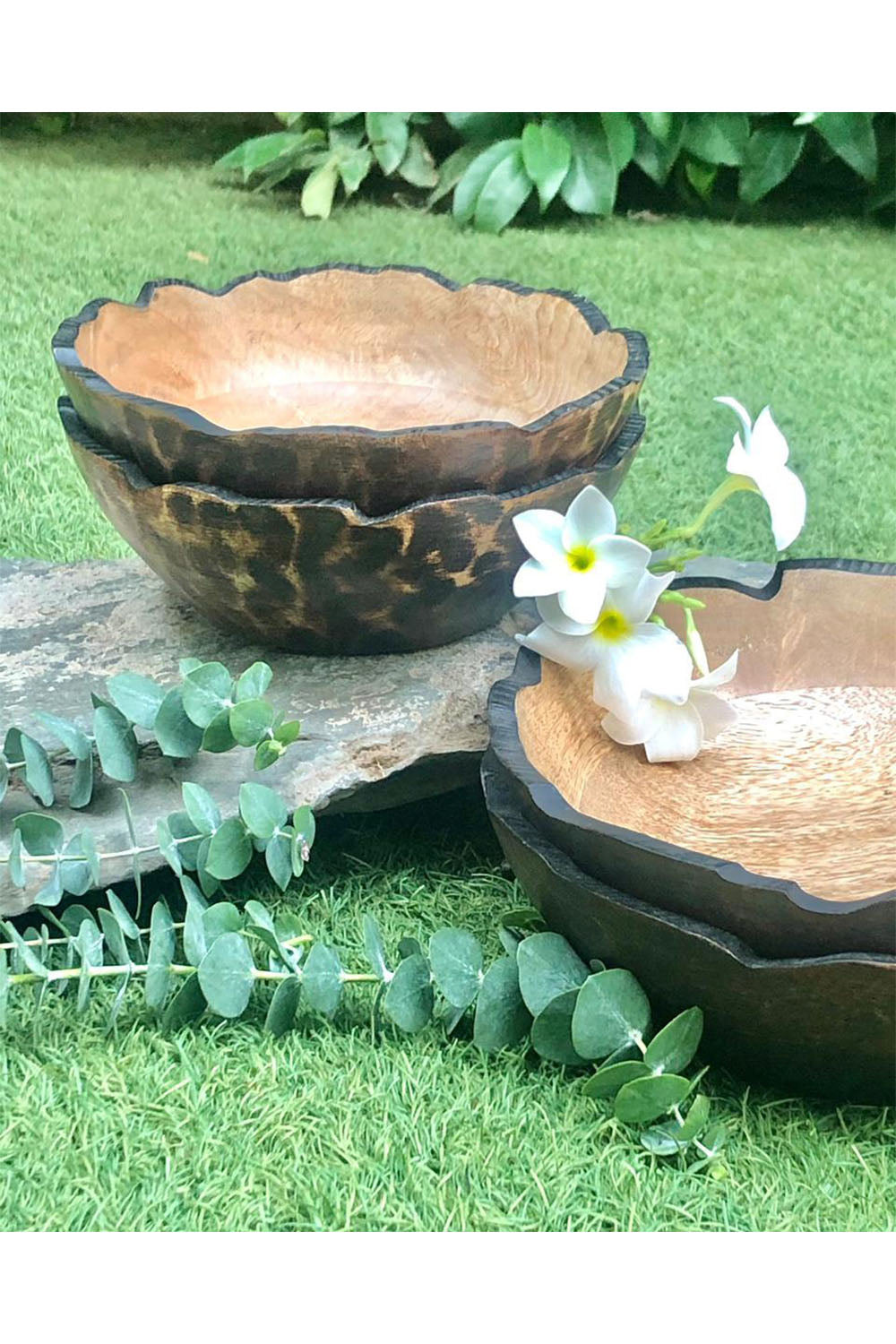 Rustic Wooden Bowl