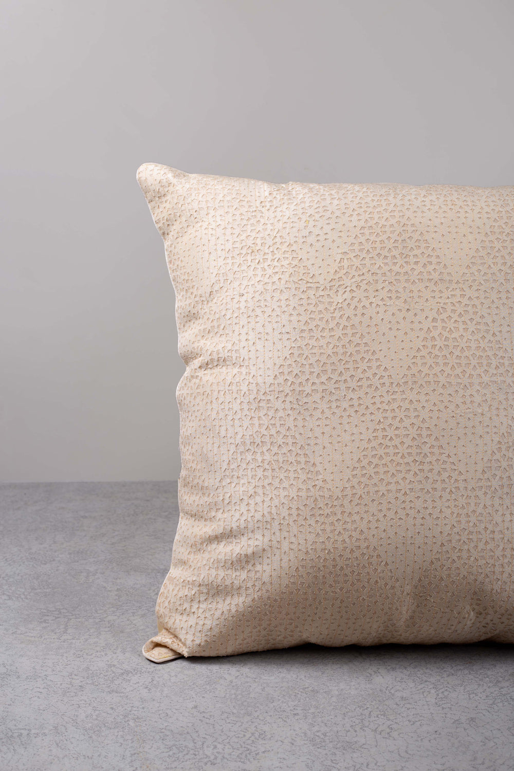 Eloise Cream Embroidered Cushion Cover